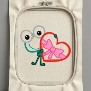 Дизайн машинной вышивки. Любовь (Размер 113x91мм). Форматы: DST PES JEF VP3 EXP XXX . Стежков: 11860