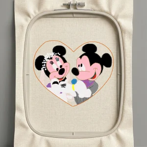 Дизайн машинной вышивки. Любовь (Размер 118x97мм). Форматы: DST PES JEF VP3 EXP XXX . Стежков: 15893