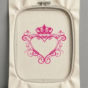 Дизайн машинной вышивки. Любовь (Размер 201x180мм). Форматы: DST PES JEF VP3 EXP XXX . Стежков: 18943