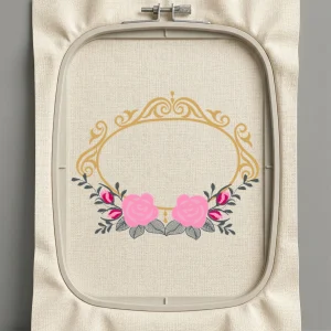 Дизайн машинной вышивки. Роза (Размер 161x128мм). Форматы: DST PES JEF VP3 EXP XXX . Стежков: 14921