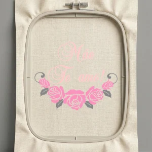 Дизайн машинной вышивки. Роза (Размер 156x128мм). Форматы: DST PES JEF VP3 EXP XXX . Стежков: 15232