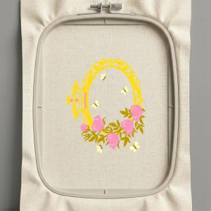 Дизайн машинной вышивки. Роза (Размер 150x178мм). Форматы: DST PES JEF VP3 EXP XXX . Стежков: 27498