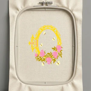 Дизайн машинной вышивки. Роза (Размер 170x201мм). Форматы: DST PES JEF VP3 EXP XXX . Стежков: 31233