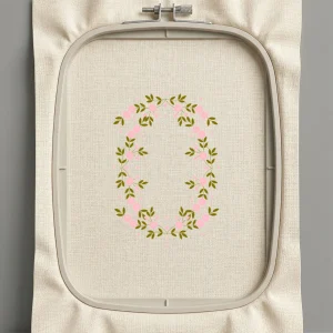 Дизайн машинной вышивки. Роза (Размер 127x178мм). Форматы: DST PES JEF VP3 EXP XXX . Стежков: 17711