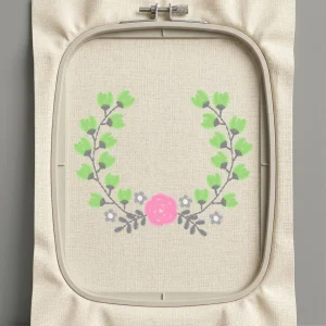 Дизайн машинной вышивки. Роза (Размер 98x80мм). Форматы: DST PES JEF VP3 EXP XXX . Стежков: 6891