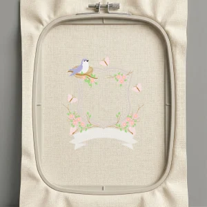 Дизайн машинной вышивки. Роза (Размер 121x138мм). Форматы: DST PES JEF VP3 EXP XXX . Стежков: 14315