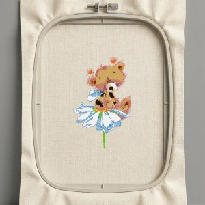 Дизайн машинной вышивки. Животные (Размер 99x155мм). Форматы: DST PES JEF VP3 EXP XXX . Стежков: 23071