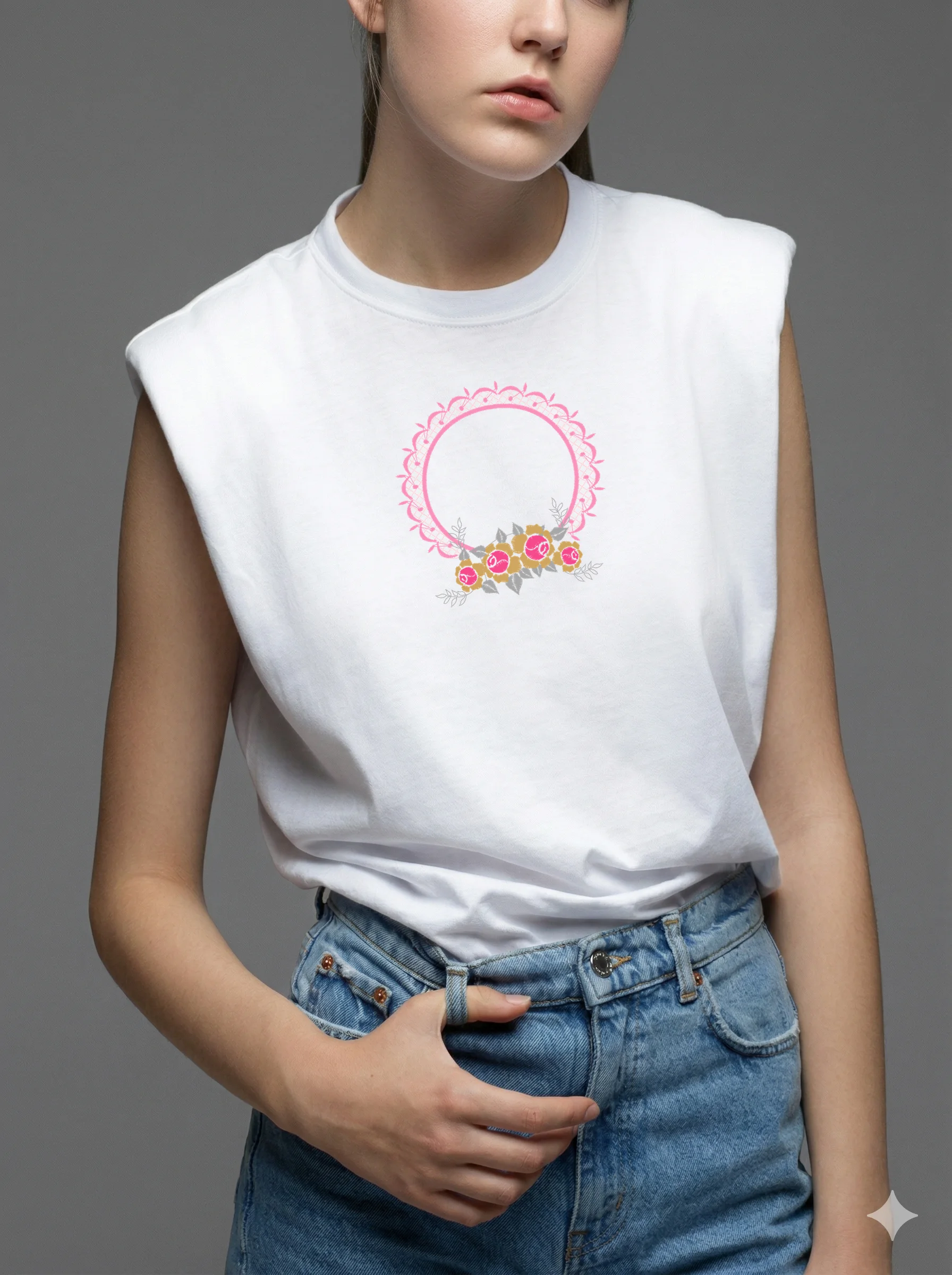 Дизайн машинной вышивки. Роза (Размер 96x98мм). Форматы: DST PES JEF VP3 EXP XXX . Стежков: 8193 — изображение 8