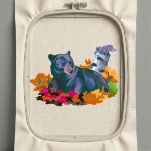 Дизайн машинной вышивки. Животные (Размер 120x82мм). Форматы: DST PES JEF VP3 EXP XXX . Стежков: 23251