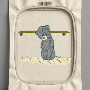 Дизайн машинной вышивки. Животные (Размер 100x75мм). Форматы: DST PES JEF VP3 EXP XXX . Стежков: 8105