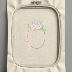 Дизайн машинной вышивки. Роза (Размер 158x236мм). Форматы: DST PES JEF VP3 EXP XXX . Стежков: 20052