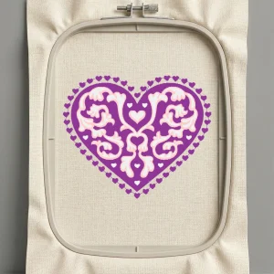 Дизайн машинной вышивки. Любовь (Размер 109x91мм). Форматы: DST PES JEF VP3 EXP XXX . Стежков: 23130