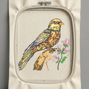 Дизайн машинной вышивки. Птицы (Размер 193x196мм). Форматы: DST PES JEF VP3 EXP XXX . Стежков: 56890