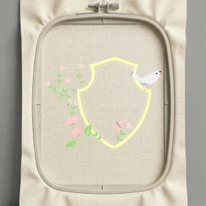 Дизайн машинной вышивки. Роза (Размер 163x129мм). Форматы: DST PES JEF VP3 EXP XXX . Стежков: 7110