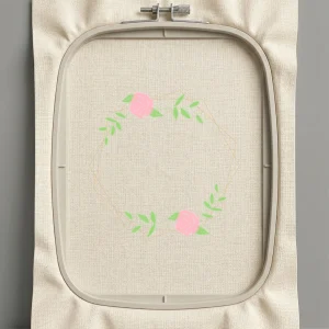 Дизайн машинной вышивки. Роза (Размер 158x156мм). Форматы: DST PES JEF VP3 EXP XXX . Стежков: 5295