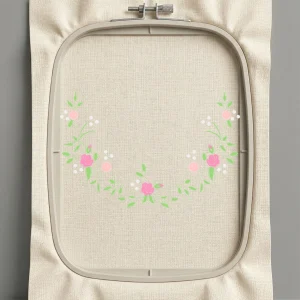 Дизайн машинной вышивки. Роза (Размер 244x158мм). Форматы: DST PES JEF VP3 EXP XXX . Стежков: 8907