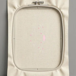 Дизайн машинной вышивки. Роза (Размер 135x298мм). Форматы: DST PES JEF VP3 EXP XXX . Стежков: 14959