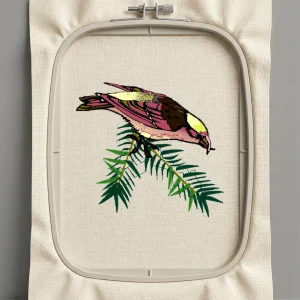 Дизайн машинной вышивки. Птицы (Размер 97x88мм). Форматы: DST PES JEF VP3 EXP XXX . Стежков: 17371