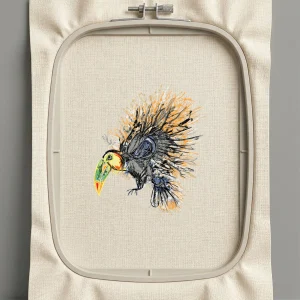 Дизайн машинной вышивки. Птицы (Размер 146x177мм). Форматы: DST PES JEF VP3 EXP XXX . Стежков: 36486