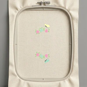 Дизайн машинной вышивки. Роза (Размер 197x258мм). Форматы: DST PES JEF VP3 EXP XXX . Стежков: 11331