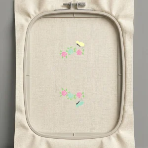 Дизайн машинной вышивки. Роза (Размер 212x278мм). Форматы: DST PES JEF VP3 EXP XXX . Стежков: 12211