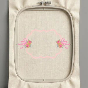 Дизайн машинной вышивки. Роза (Размер 178x98мм). Форматы: DST PES JEF VP3 EXP XXX . Стежков: 7344