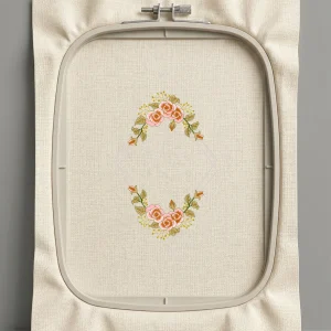 Дизайн машинной вышивки. Роза (Размер 126x178мм). Форматы: DST PES JEF VP3 EXP XXX . Стежков: 23999