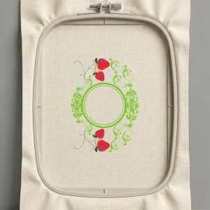 Дизайн машинной вышивки. Роза (Размер 129x178мм). Форматы: DST PES JEF VP3 EXP XXX . Стежков: 18786