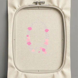 Дизайн машинной вышивки. Роза (Размер 72x95мм). Форматы: DST PES JEF VP3 EXP XXX . Стежков: 8861