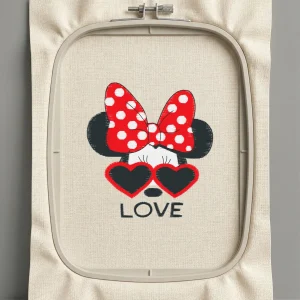 Дизайн машинной вышивки. Любовь (Размер 76x81мм). Форматы: DST PES JEF VP3 EXP XXX . Стежков: 9678