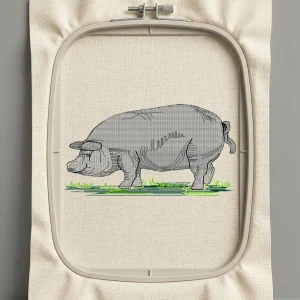 Дизайн машинной вышивки. Животные (Размер 72x38мм). Форматы: DST PES JEF VP3 EXP XXX . Стежков: 6259