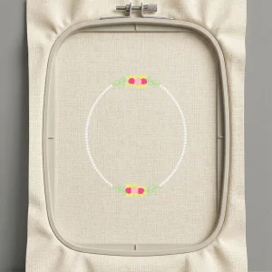 Дизайн машинной вышивки. Роза (Размер 66x80мм). Форматы: DST PES JEF VP3 EXP XXX . Стежков: 3206