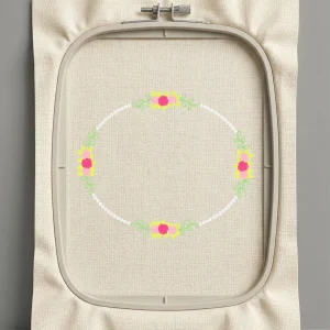 Дизайн машинной вышивки. Роза (Размер 80x68мм). Форматы: DST PES JEF VP3 EXP XXX . Стежков: 5080