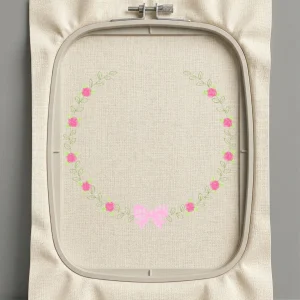 Дизайн машинной вышивки. Роза (Размер 99x90мм). Форматы: DST PES JEF VP3 EXP XXX . Стежков: 5405