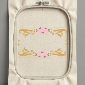 Дизайн машинной вышивки. Роза (Размер 193x117мм). Форматы: DST PES JEF VP3 EXP XXX . Стежков: 15177