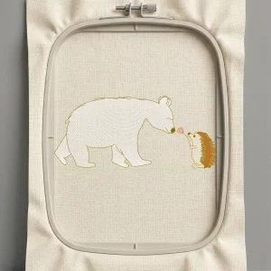 Дизайн машинной вышивки. Животные (Размер 139x68мм). Форматы: DST PES JEF VP3 EXP XXX . Стежков: 4980