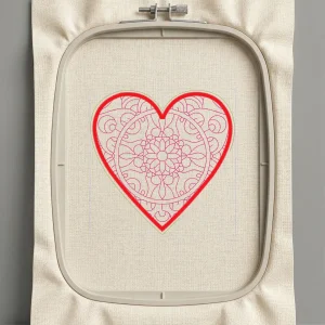 Дизайн машинной вышивки. Любовь (Размер 148x148мм). Форматы: DST PES JEF VP3 EXP XXX . Стежков: 14558