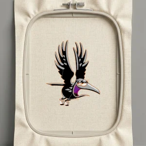 Дизайн машинной вышивки. Птицы (Размер 125x152мм). Форматы: DST PES JEF VP3 EXP XXX . Стежков: 23778