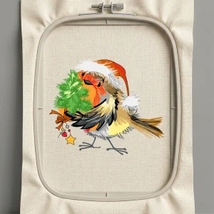 Дизайн машинной вышивки. Птицы (Размер 125x104мм). Форматы: DST PES JEF VP3 EXP XXX . Стежков: 27255