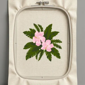 Дизайн машинной вышивки. Роза (Размер 114x111мм). Форматы: DST PES JEF VP3 EXP XXX . Стежков: 26315