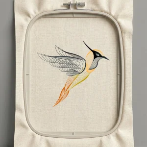 Дизайн машинной вышивки. Птицы (Размер 125x114мм). Форматы: DST PES JEF VP3 EXP XXX . Стежков: 4992