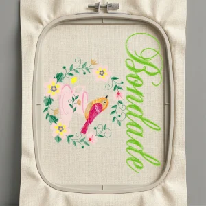 Дизайн машинной вышивки. Птицы (Размер 130x151мм). Форматы: DST PES JEF VP3 EXP XXX . Стежков: 18815