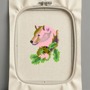 Дизайн машинной вышивки. Животные (Размер 175x233мм). Форматы: DST PES JEF VP3 EXP XXX . Стежков: 109528