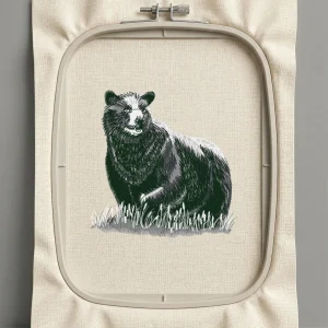 Дизайн машинной вышивки. Животные (Размер 95x96мм). Форматы: DST PES JEF VP3 EXP XXX . Стежков: 19503