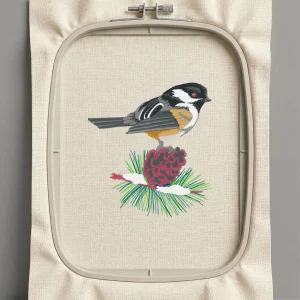 Дизайн машинной вышивки. Птицы (Размер 86x94мм). Форматы: DST PES JEF VP3 EXP XXX . Стежков: 12701