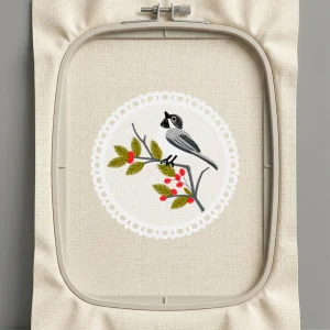 Дизайн машинной вышивки. Птицы (Размер 99x99мм). Форматы: DST PES JEF VP3 EXP XXX . Стежков: 16124