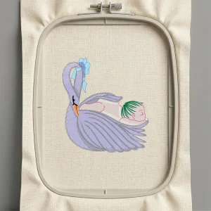 Дизайн машинной вышивки. Птицы (Размер 118x130мм). Форматы: DST PES JEF VP3 EXP XXX . Стежков: 15955