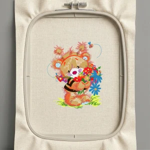 Дизайн машинной вышивки. Животные (Размер 102x124мм). Форматы: DST PES JEF VP3 EXP XXX . Стежков: 26779