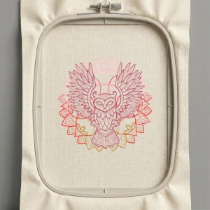 Дизайн машинной вышивки. Птицы (Размер 123x124мм). Форматы: DST PES JEF VP3 EXP XXX . Стежков: 18588