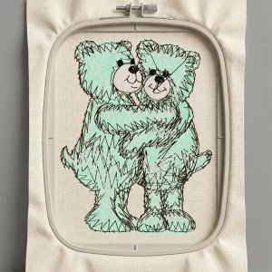 Дизайн машинной вышивки. Животные (Размер 51x66мм). Форматы: DST PES JEF VP3 EXP XXX . Стежков: 9081